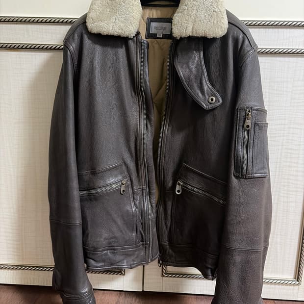 시리즈 라파예트 양가죽 점퍼