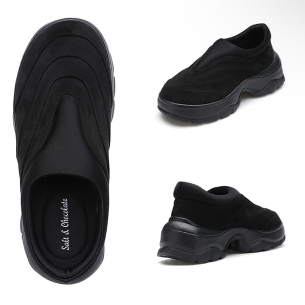 솔트엔초콜렛 어스 스니커즈 225, 블랙