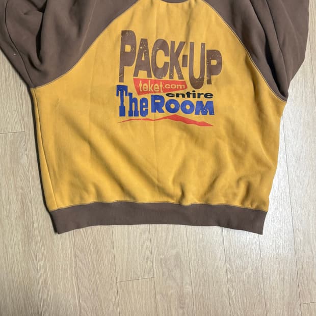 테켓 기모 맨투맨 L