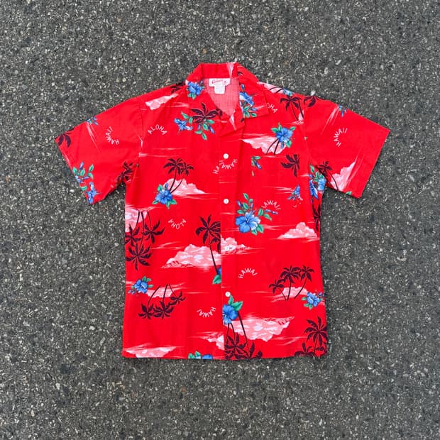 90‘s 아이케인 하와이안 셔츠