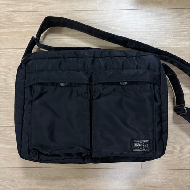 요시다포터 porter 탱커 숄더백 블랙 라지 L