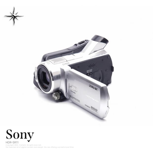 (🔥메탈실버🔥) 소니 Sony HDR-SR11 빈티지 캠코더