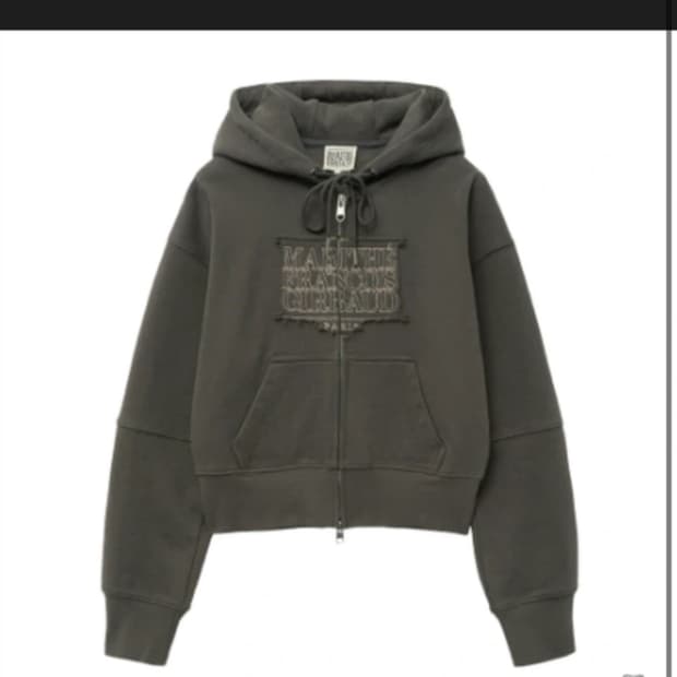 마리떼 후드집업 차콜