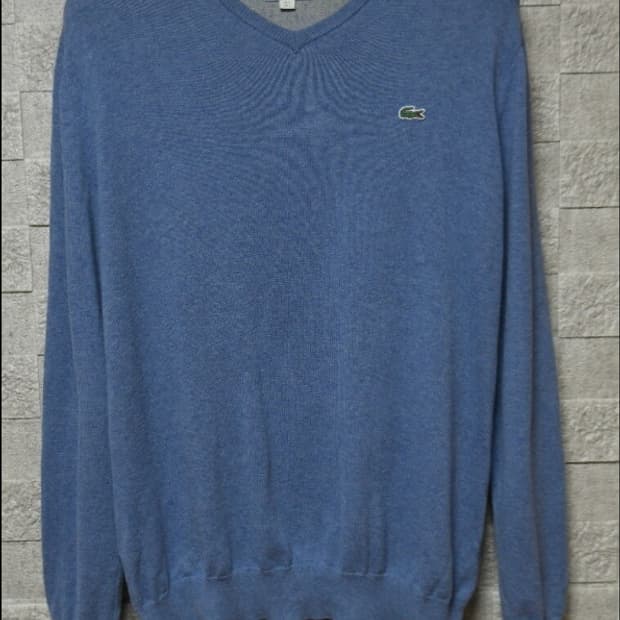 라코스테 브이넥 니트