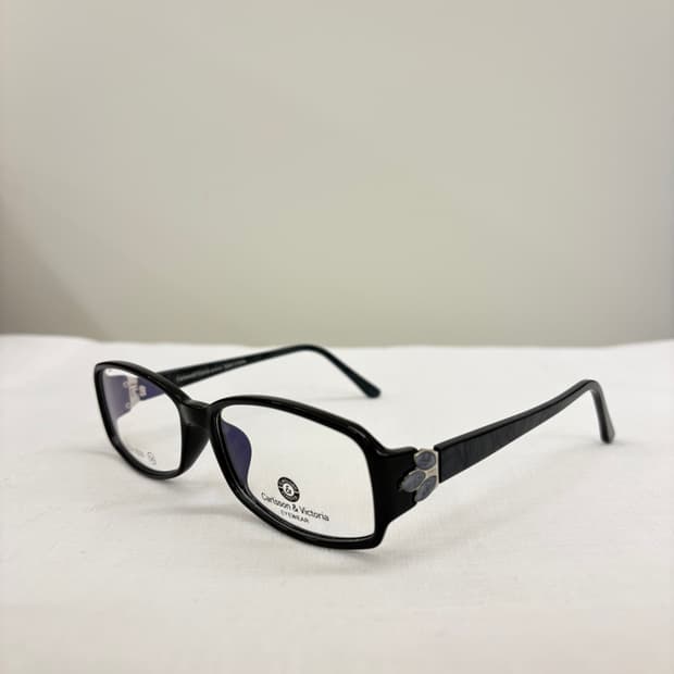 Carlsson&Victoria 블랙 뿔테 빈티지안경