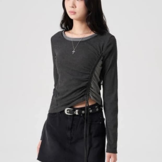 에잇세컨즈 레이어드 셔링티