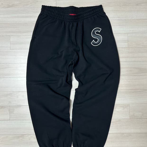 (L) 슈프림 S로고 스웻팬츠-25ss