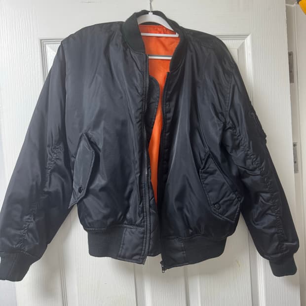 빈티지 무지 슬림핏 ma-1