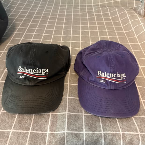 [59L]발렌시아가 2017 웨이브로고 볼캡