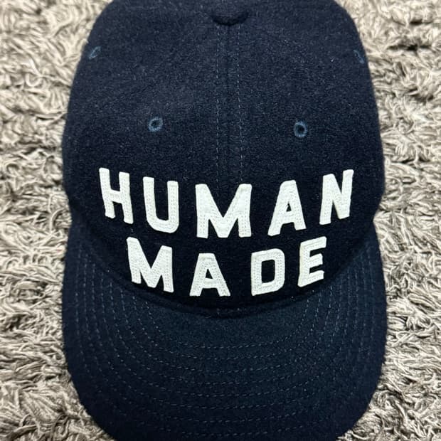 휴먼메이드 울 캡 네이비 Human Made Wool Cap Navy