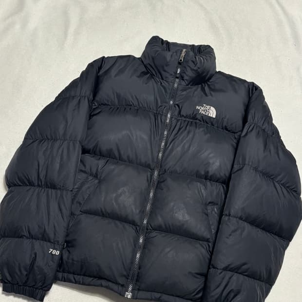 S 1996 노스페이스 700 눕시 무광 블랙 패딩