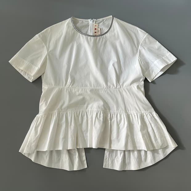 마르니 marni 반팔 블라우스