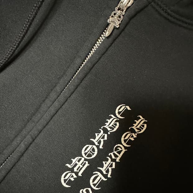 크롬하츠 트리플크로스 헤비웨이트 후드집업