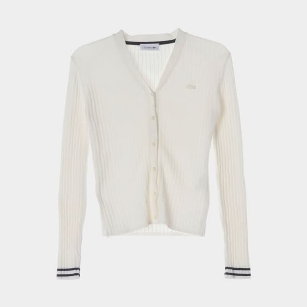 라코스테 니트 가디건 34