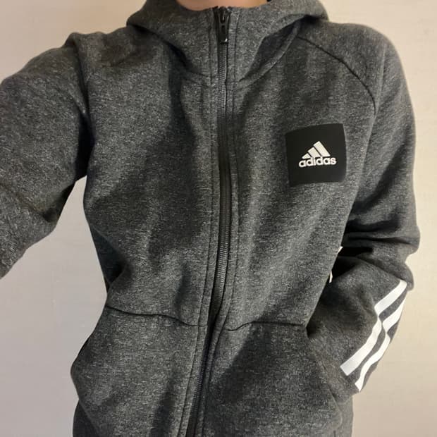 아디다스 빈티지 후드 집업 