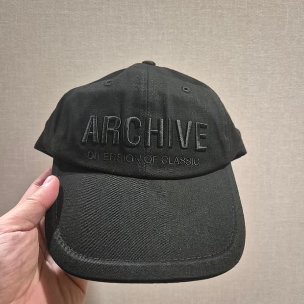 [새상품] 준지 ARCHIVE 6패널 코튼 볼캡