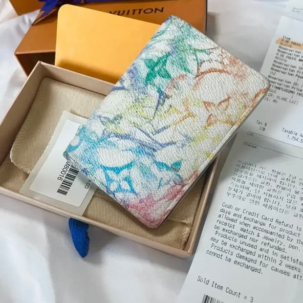 루이비통 파스텔 오거나이저