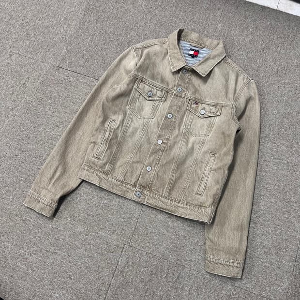 타미힐피거 데님자켓