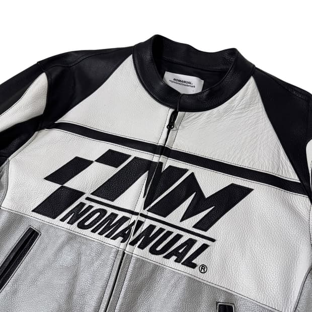 노매뉴얼 레이싱 자켓