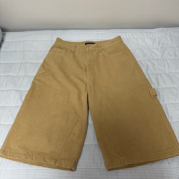 9999ARCHIVE Double knee bermuda pants