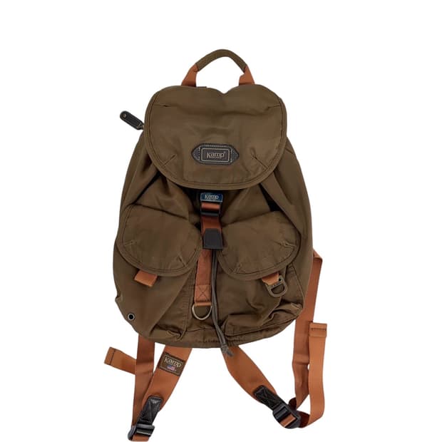 빈티지 Kamp 브라운 백팩