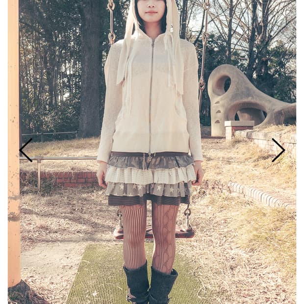 토깅 허그유어스킨 니트 후드 집업