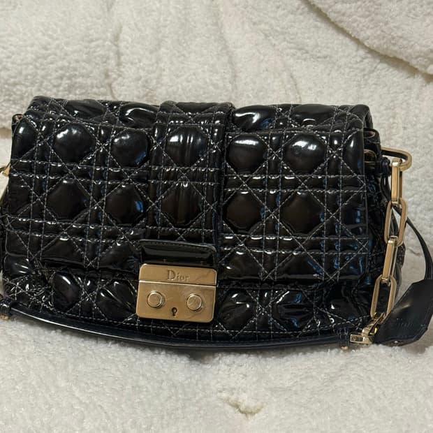 디올 뉴락 까나쥬 페이던트 숄더백