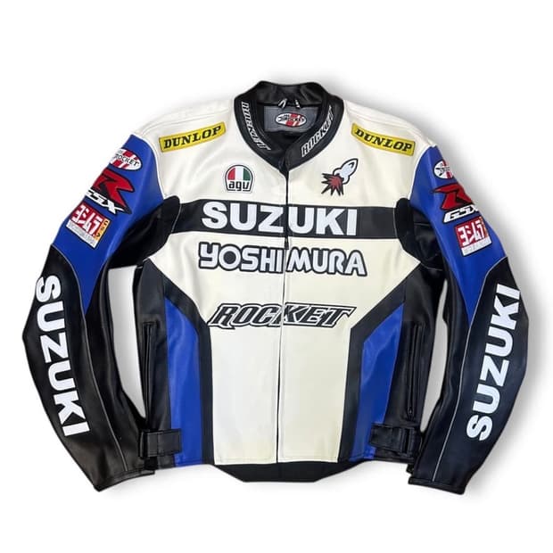 스즈키 레이싱 레더 자켓