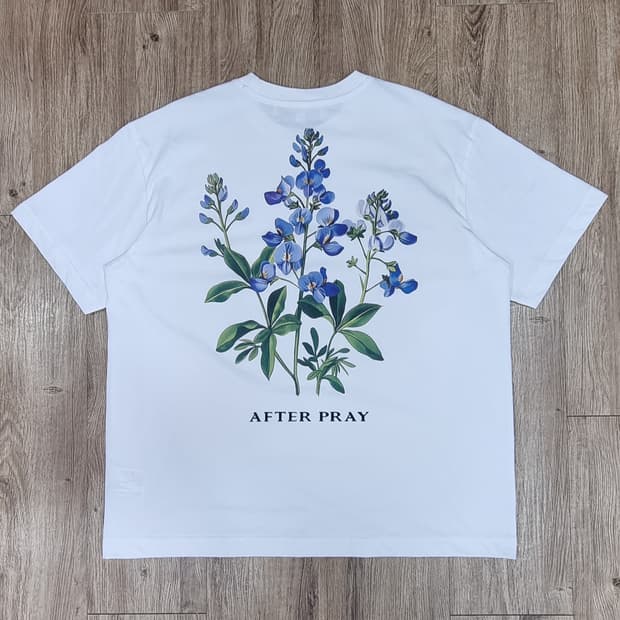 에프터프레이 블루보닛 플라워 반팔 L _ 남성