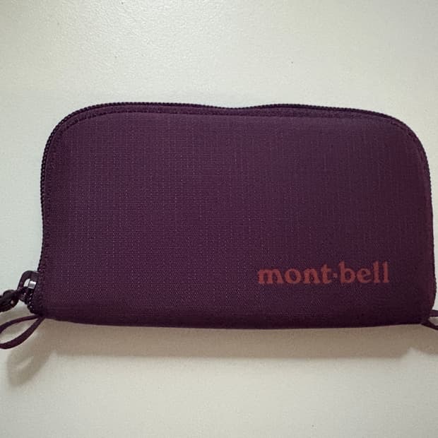 몽벨 카드지갑 퍼플