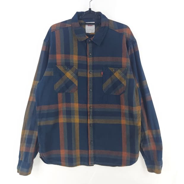 [남L]리바이스 코튼 체크 셔츠[Y61-290]