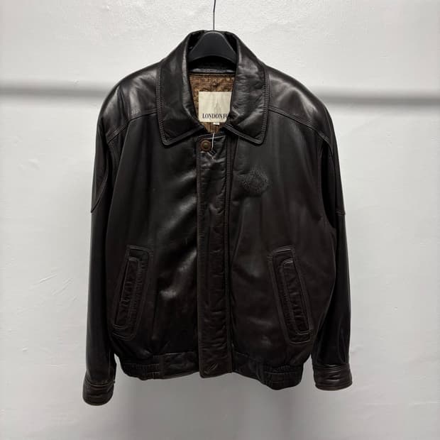 런던포그 레더 자켓 3