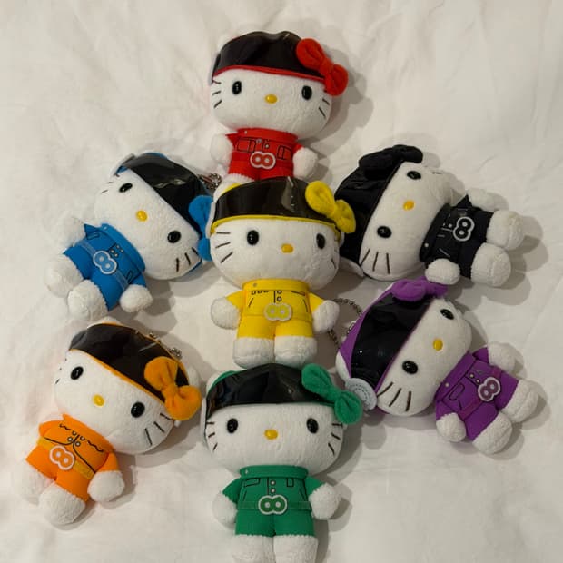 고전 헬로키티 키링 (키티레인저)