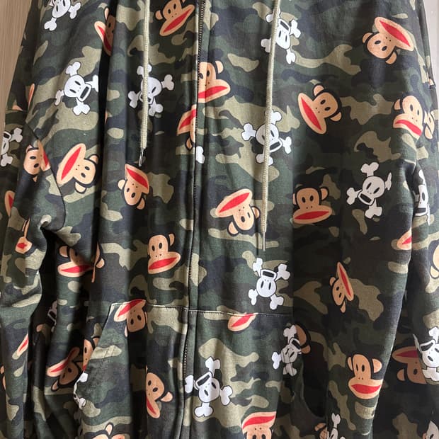 쉬인 폴프랭크 후드집업 s