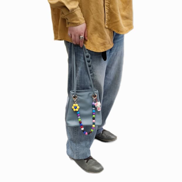 Japan 스카이블루 숄더&크로스백(키링제외)