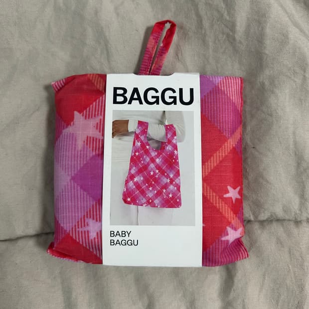 Baby Baggu pink star