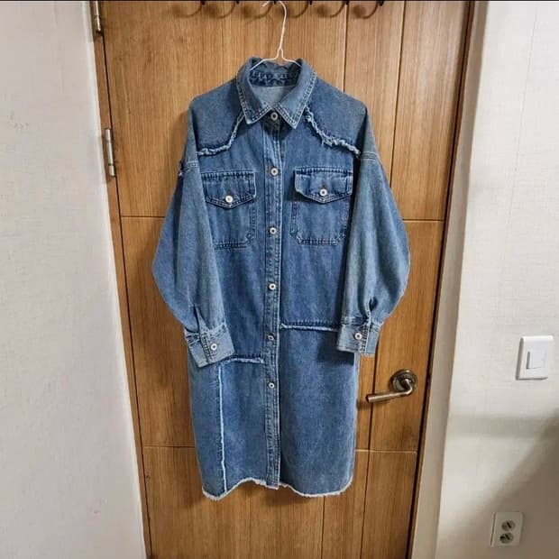 (F)여성 TINI 데님 자켓