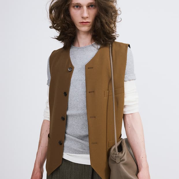 렉토 26SS 캐시미어 블렌드 롱슬리브 긴팔 티셔츠 크림