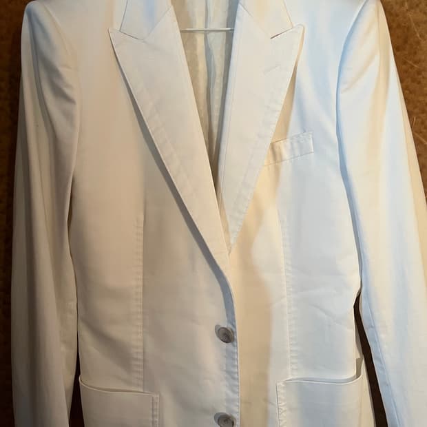 돌체앤가바나 화이트 블레이저 46