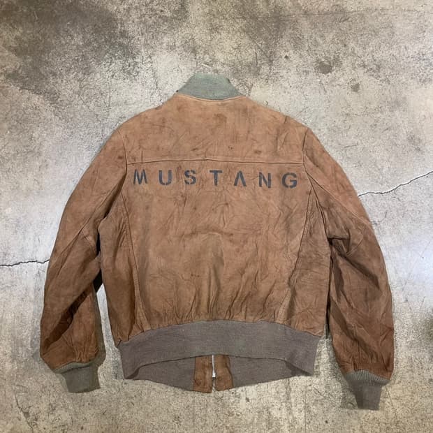 70’s 스웨이드 봄버 타입 자켓(B5119)