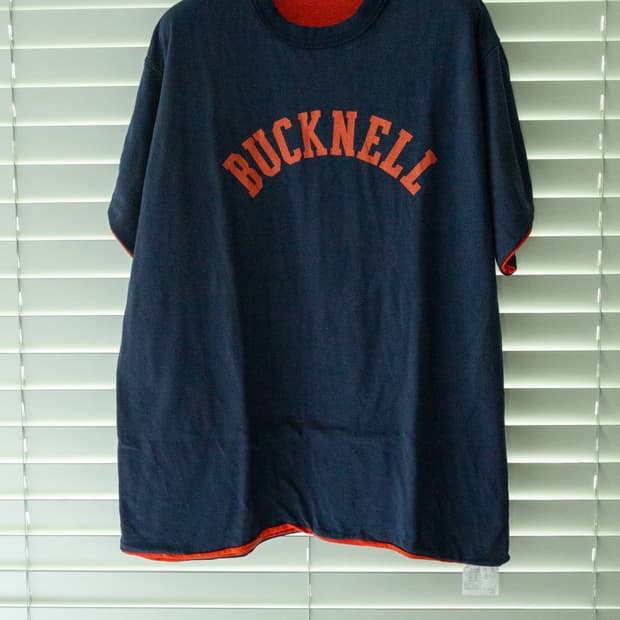 80-90s BUCKNELL 더블 레이어드 빈티지 티셔츠