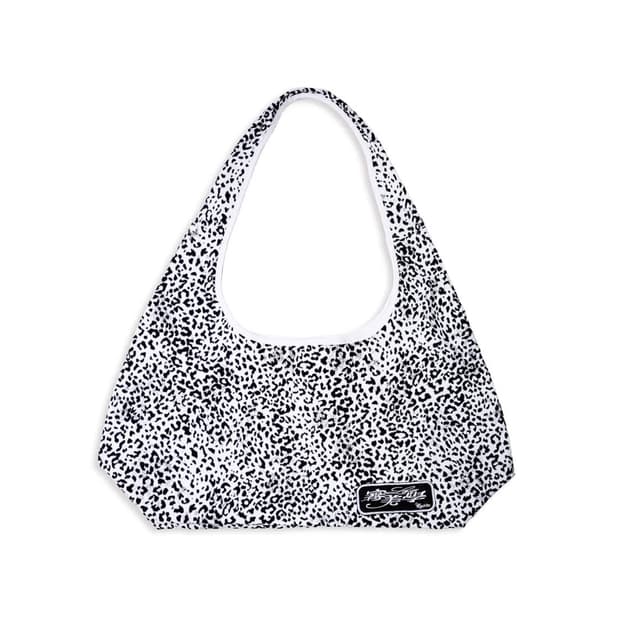 카시코 러드 한정 레오파드 프린트 숄더 백