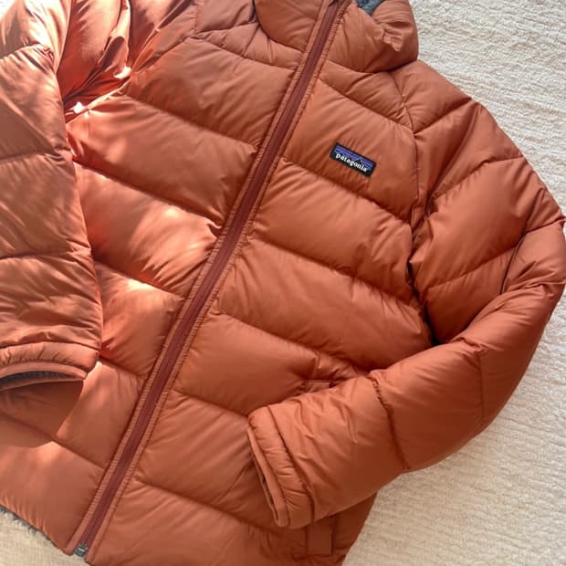 파타고니아 리버서블 다운패딩 xs 후리스 패딩 