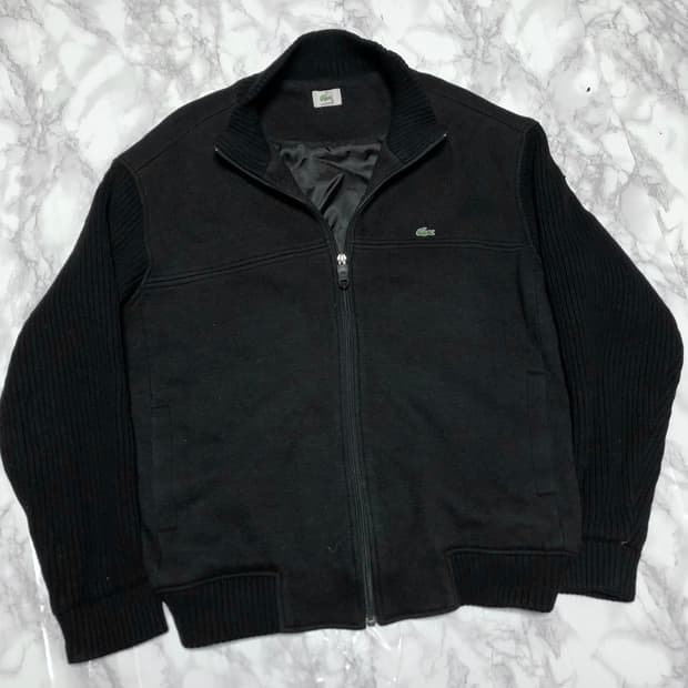 라코스테 울 블루종 자켓 남성용