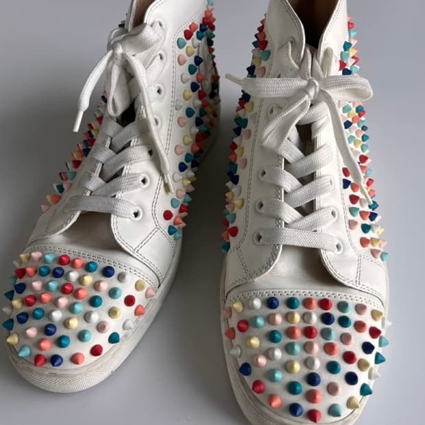 크리스찬 루부탱 하이탑 스니커즈