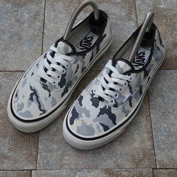 (265)반스 어센틱 44 dx 애너하임 카모 그레이