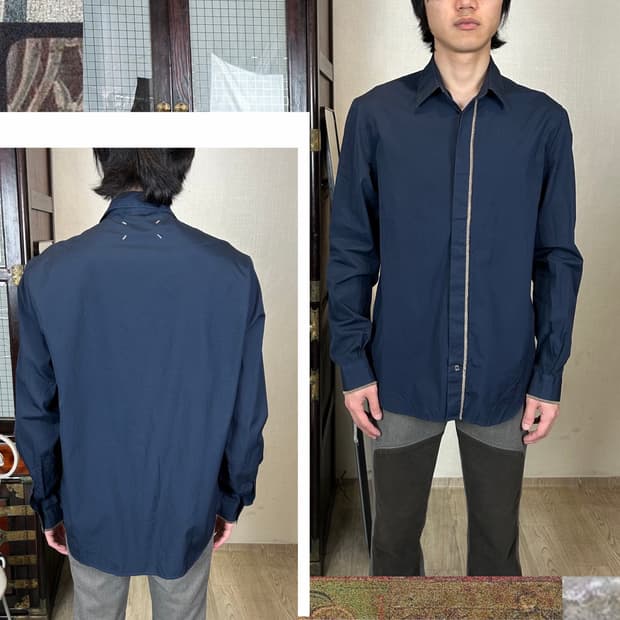 메종 마르지엘라 17SS 오버록 셔츠