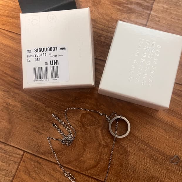 메종 마르지엘라 넘버링 목걸이