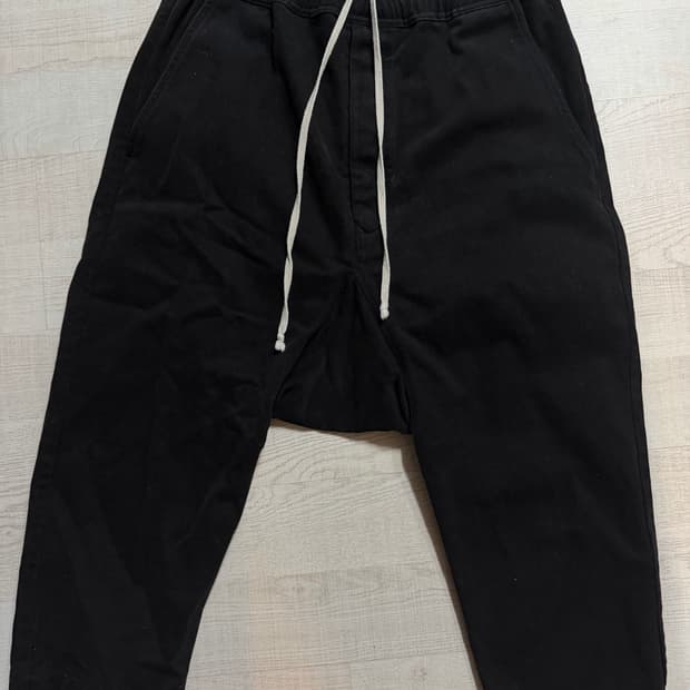 릭오웬스 크롭 배기팬츠 50사이즈