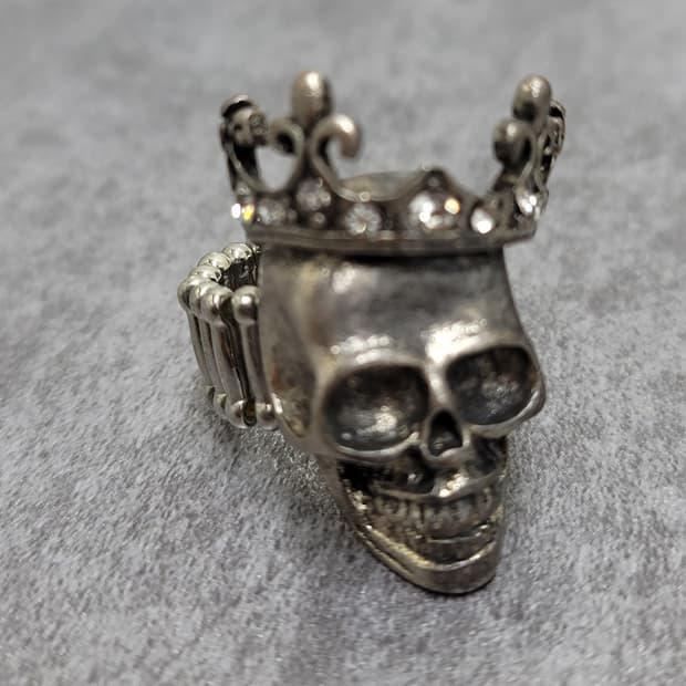 스컬 해골 빈티지반지